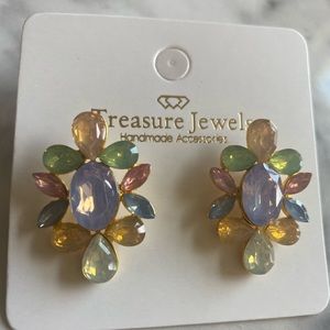 Treasure Jewels Crystal Earrings